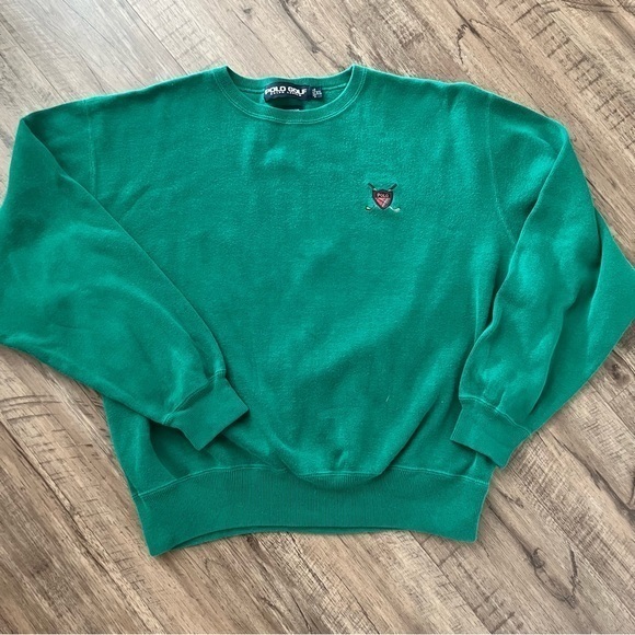 Classic Polo Ralph Lauren Coral Golf Sweater UK XL JM182